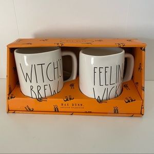 NEW Rae Dunn LL Halloween Mug Set of 2